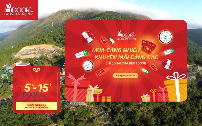 Ưu đãi - Cửa cổng tự động Chí Linh