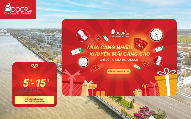 Ưu đãi - Cửa cổng tự động Vị Thanh