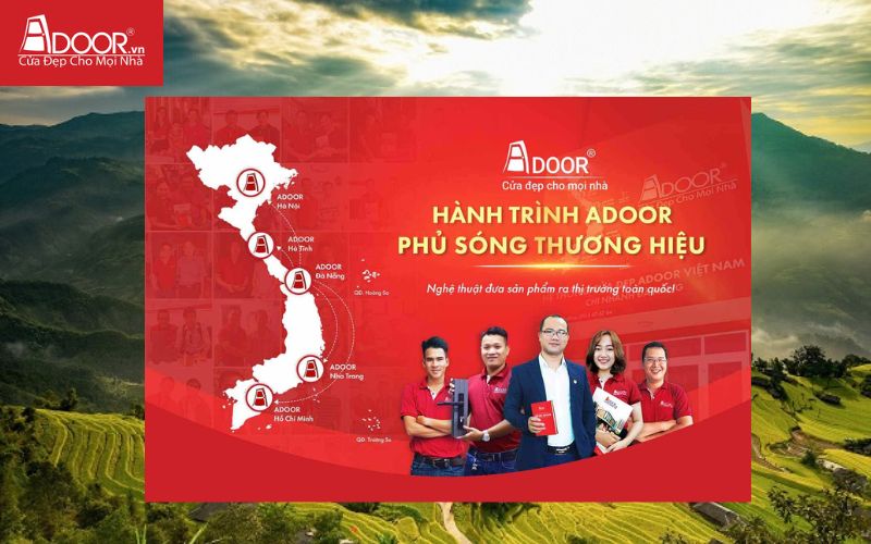 Độ phủ sóng của Adoor - Cửa cổng tự động Hà Giang