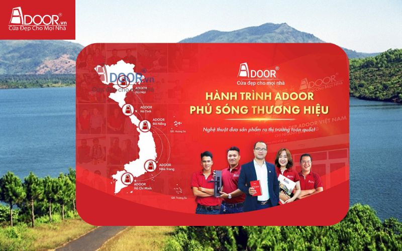 Độ phủ rộng của Adoor - Cửa cổng tự động Gia Lai