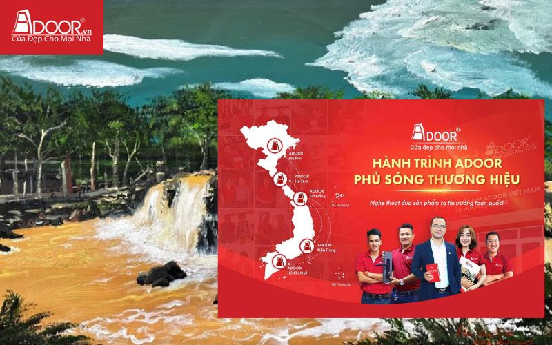 Độ phủ rộng của Adoor - Cửa cổng tự động Đồng Nai Độ phủ rộng của Adoor - Cửa cổng tự động Đồng Nai