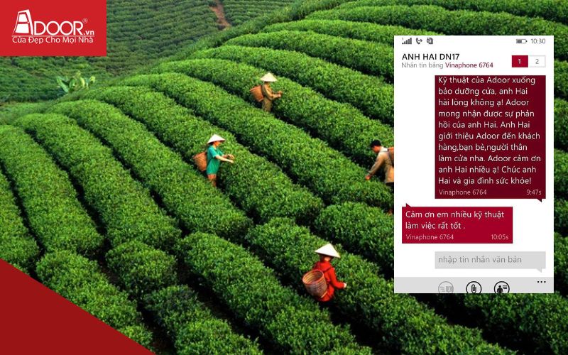 Phản hồi từ anh Hai - Cửa cổng tự động Thái Nguyên Phản hồi từ anh Hai - Cửa cổng tự động Thái Nguyên