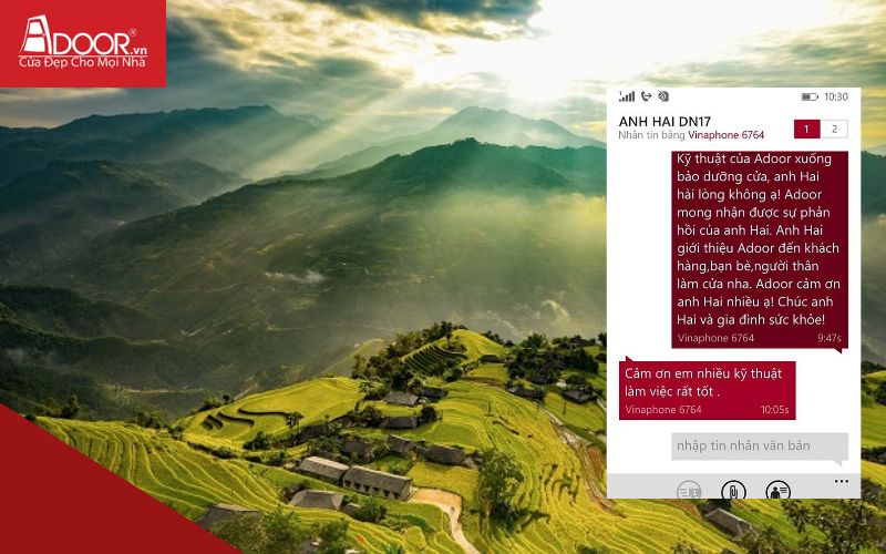 Phản hồi từ khách hàng - Cửa cổng tự động Hà Giang