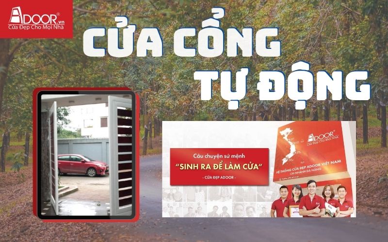 Cửa cổng tự động Bình Phước