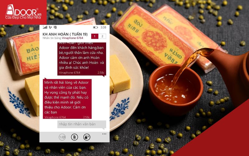 Phản hồi từ khách hàng 2 - Cửa cổng tự động Hải Dương