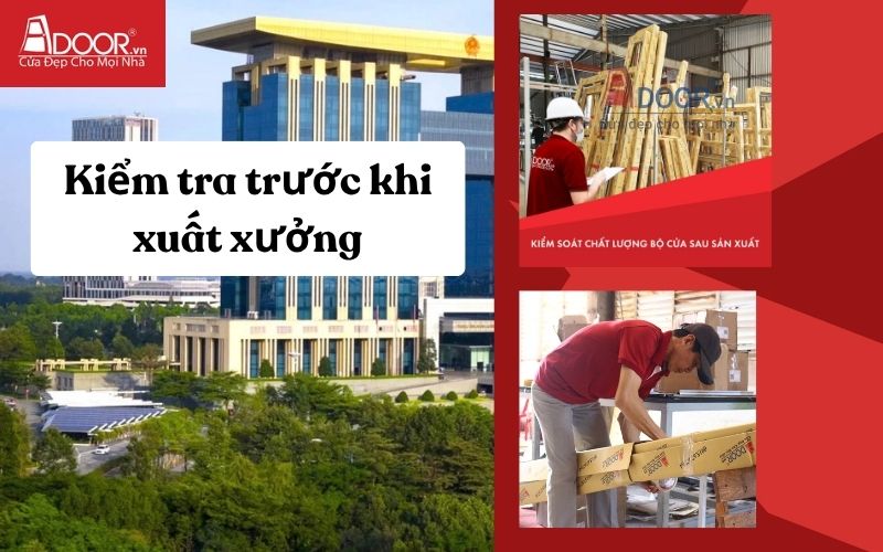 Kiểm tra trước khi xuất xưởng - Cửa cổng tự động Bình Dương