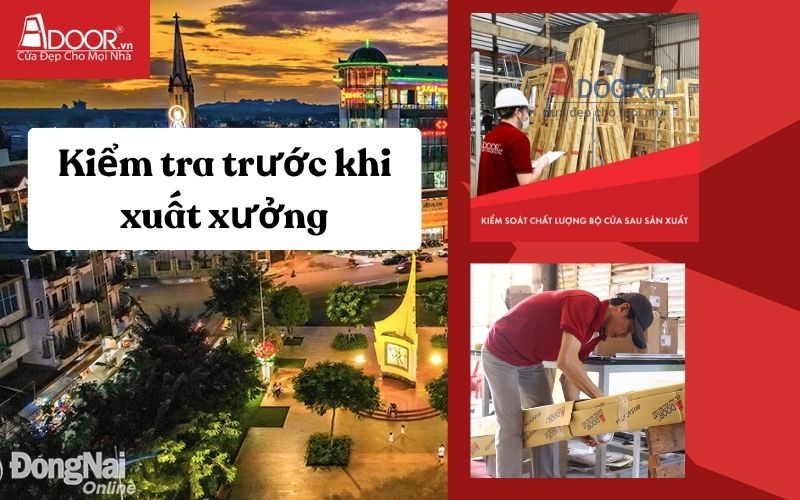 Kiểm tra trước khi xuất xưởng - Cửa cổng tự động Long Khánh