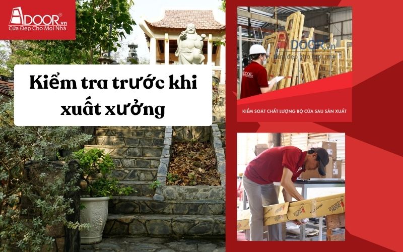 Kiểm tra trước khi xuất xưởng - Cửa cổng tự động Dầu Giây