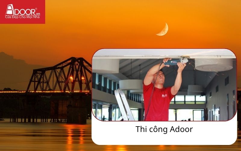 Thi công an toàn & chuyên nghiệp - Cửa cổng tự động Long Biên