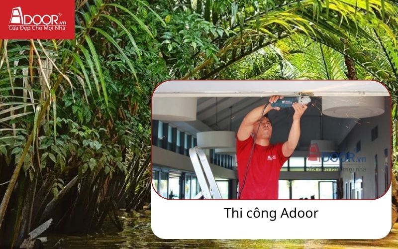Thi công - Cửa cổng tự động Bến Tre