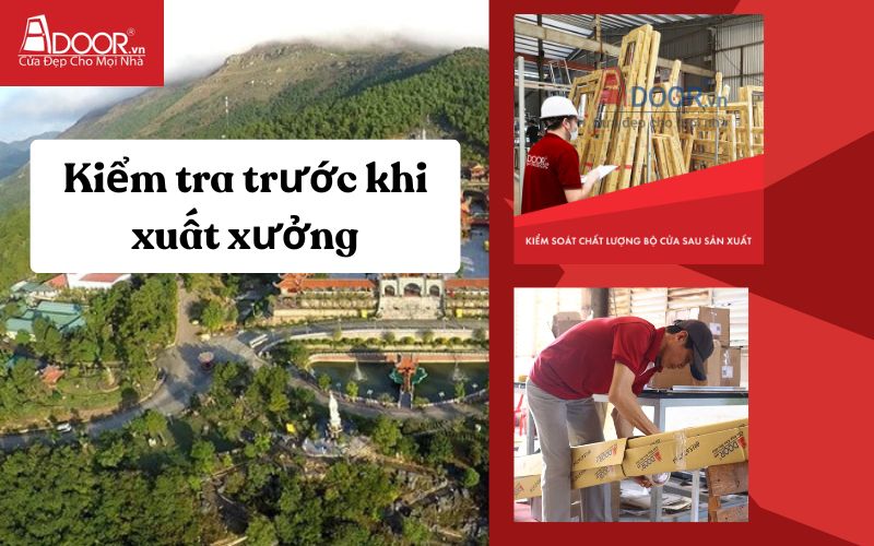 Kiểm tra hàng trước khi giao - Cửa cổng tự động Chí Linh
