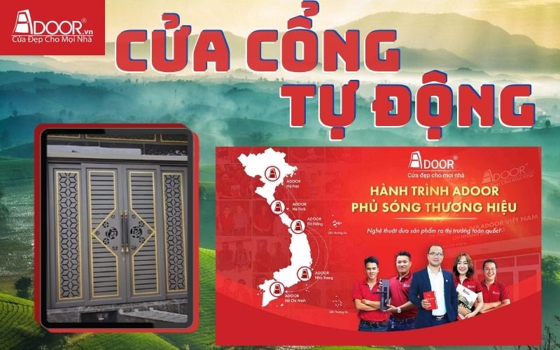 Cửa cổng tự động Phú Thọ