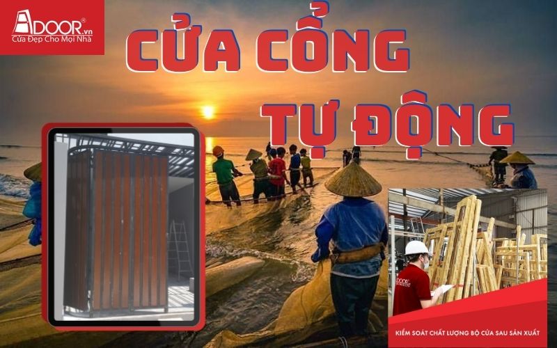 Cửa cổng tự động Thanh Hóa