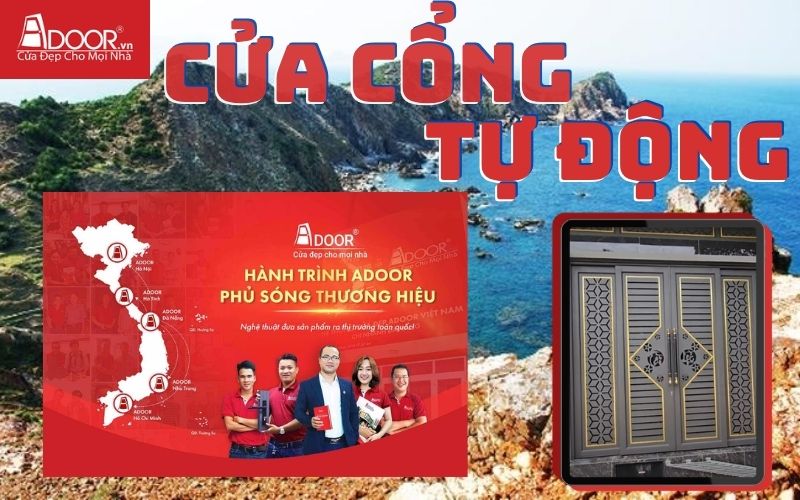 Cửa cổng tự động Bình Định