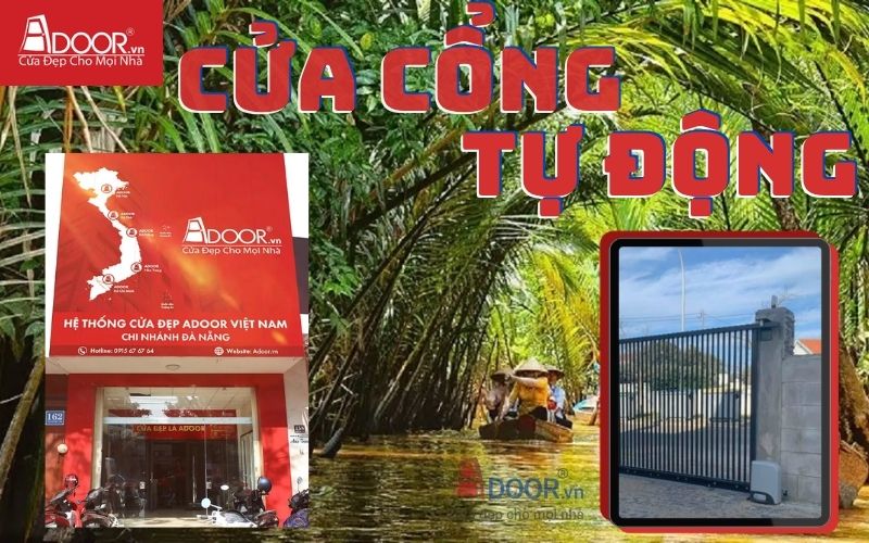 Cửa cổng tự động Bến Tre