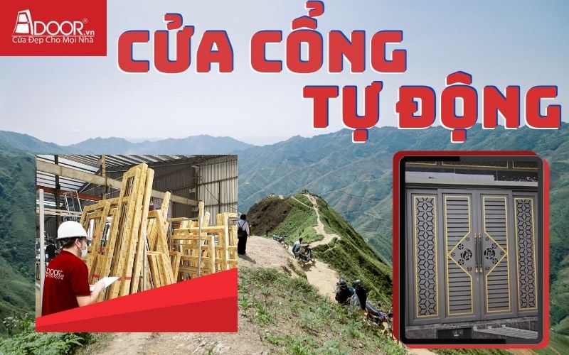 Cửa cổng tự động Sơn La