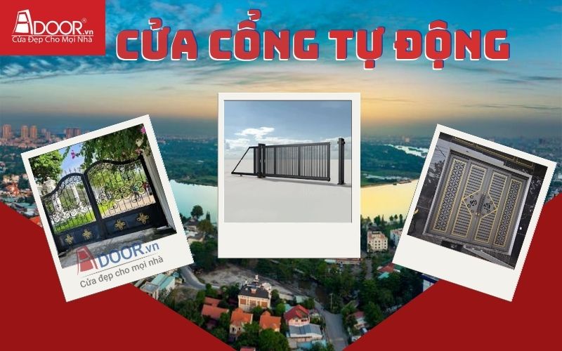 Cửa cổng tự động Thảo Điền