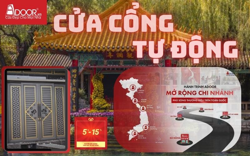 Cửa cổng tự động Hố Nai