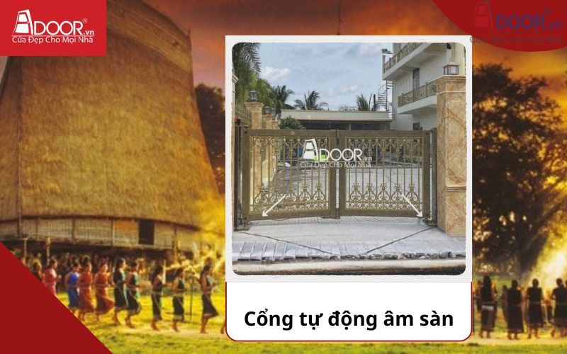 Cổng âm sàn - Cửa cổng tự động Kon Tum Cổng âm sàn - Cửa cổng tự động Kon Tum