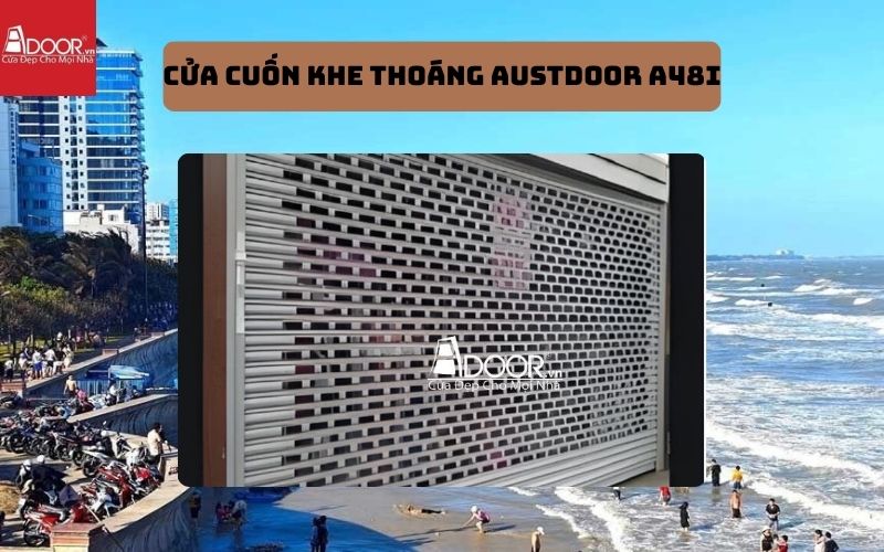 cửa cuốn khe thoáng Vũng Tàu Austdoor A48i cửa cuốn khe thoáng Vũng Tàu Austdoor A48i