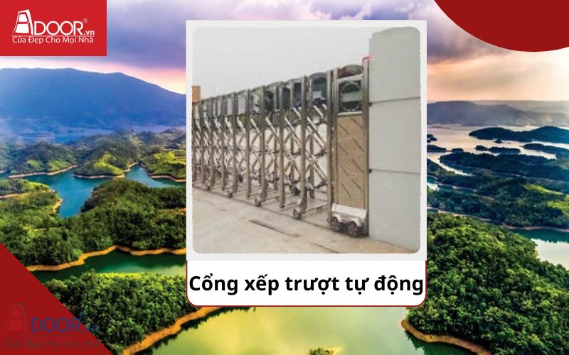 Cổng xếp - Cửa cổng tự động Đắk Nông Cổng xếp - Cửa cổng tự động Đắk Nông