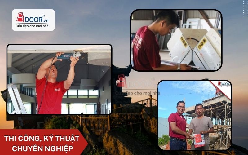 Khảo sát tận nơi và thi công