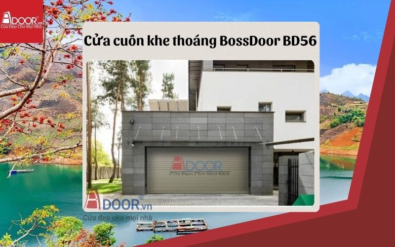 cửa cuốn khe thoáng Sơn La BossDoor BD56