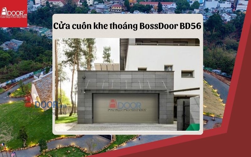 Cửa cuốn khe thoáng Buôn Ma Thuột BossDoor BD56