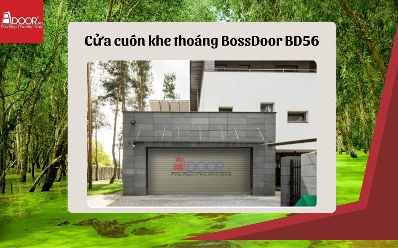 cửa cuốn khe thoáng An Giang BossDoor BD56
