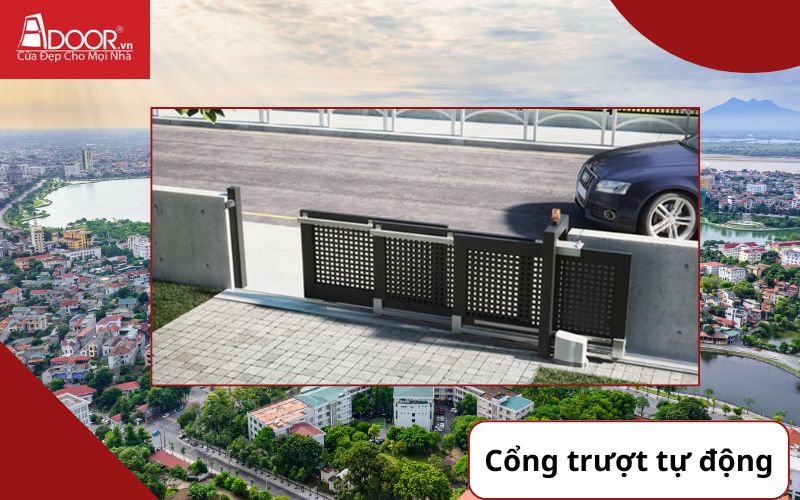 Cổng trượt - Cửa cổng tự động Việt Trì Cổng trượt - Cửa cổng tự động Việt Trì