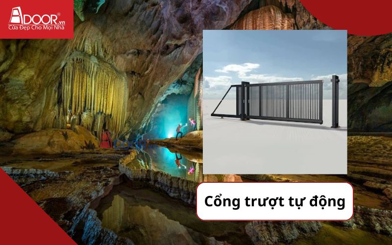 Cổng trượt - Cửa cổng tự động Quảng Bình 