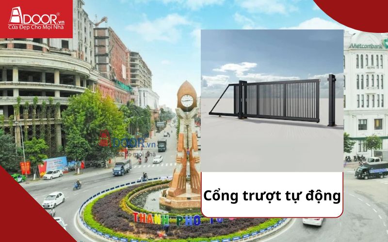 Cổng trượt - Cửa cổng tự động Từ Sơn