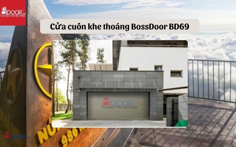 cửa cuốn khe thoáng Tây Ninh BossDoor BD69