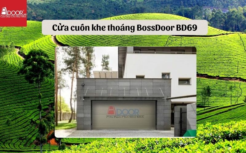 cửa cuốn khe thoáng Nghệ An BossDoor BD69