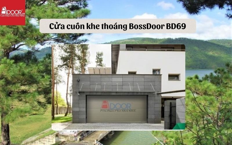 cửa cuốn khe thoáng Lâm Đồng BossDoor BD69