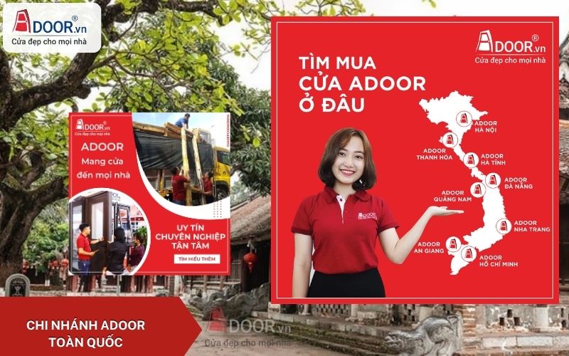 Đội kỹ thuật phản ứng nhanh tại các chi nhánh Adoor Đội kỹ thuật phản ứng nhanh tại các chi nhánh Adoor