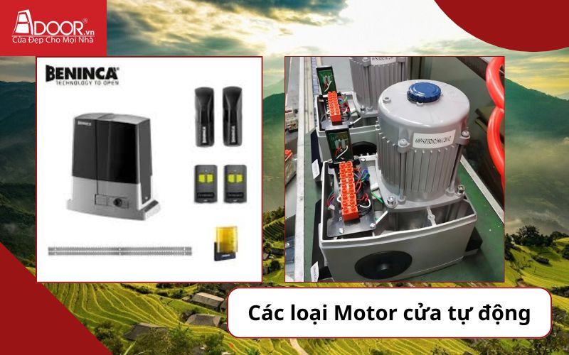 Các dòng motor nhập khẩu - Cửa cổng tự động Hà Giang