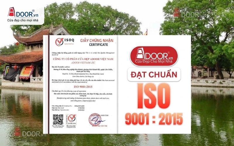 Giấy kiểm định chất lượng ISO Giấy kiểm định chất lượng ISO