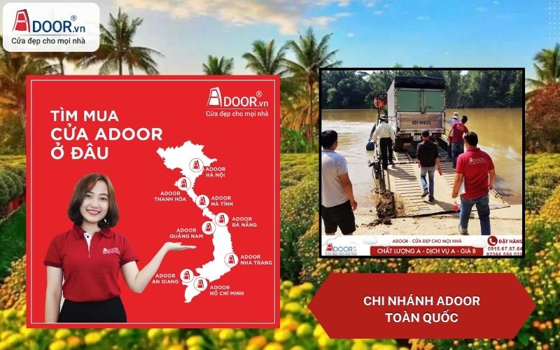 Chi Nhánh Adoor Trải Dài Chi Nhánh Adoor Trải Dài