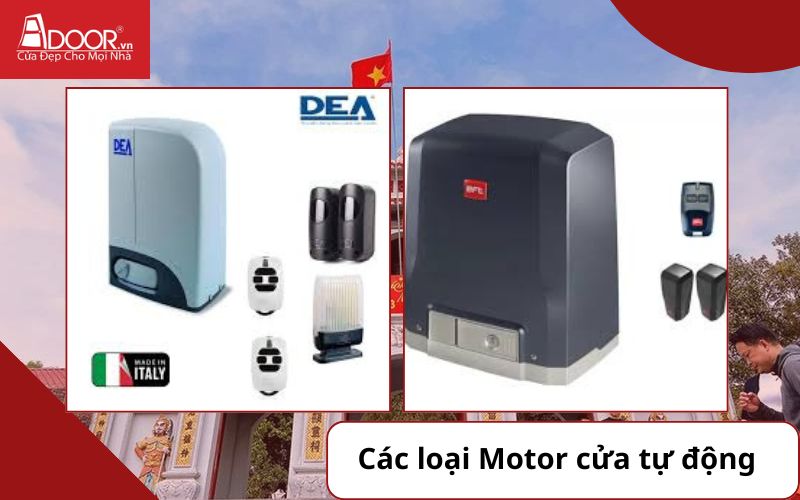Bộ motor - Cửa cổng tự động Bắc Ninh
