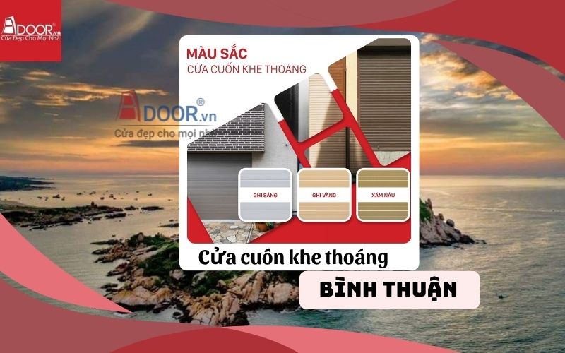 cửa cuốn khe thoáng Bình Thuận
