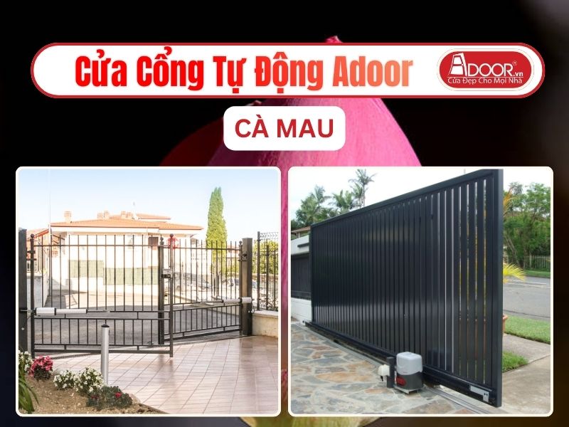 Cửa Kính Tự Động Adoor Tại Cà Mau