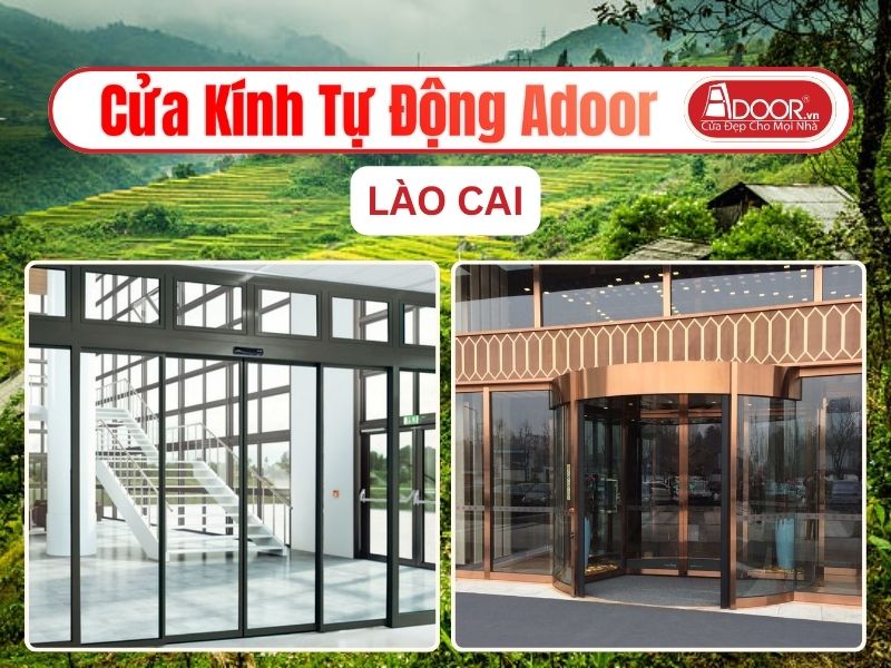 Cửa Kính Tự Động Adoor Tại Lào Cai