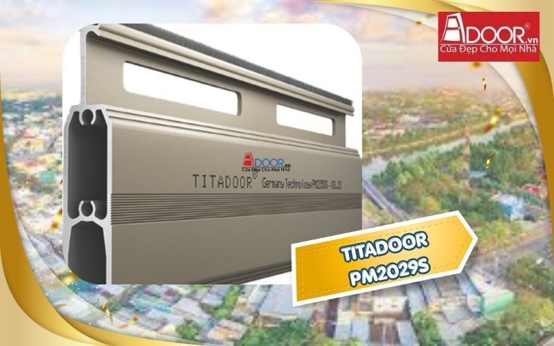 Cửa cuốn Đức Hậu Giang - Titadoor PM2029S