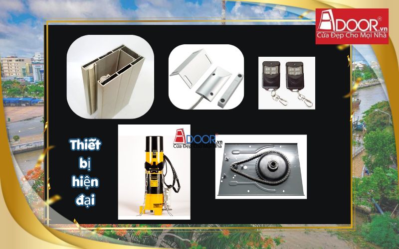 Thiết bị motor - cửa cuốn Đức Hậu Giang