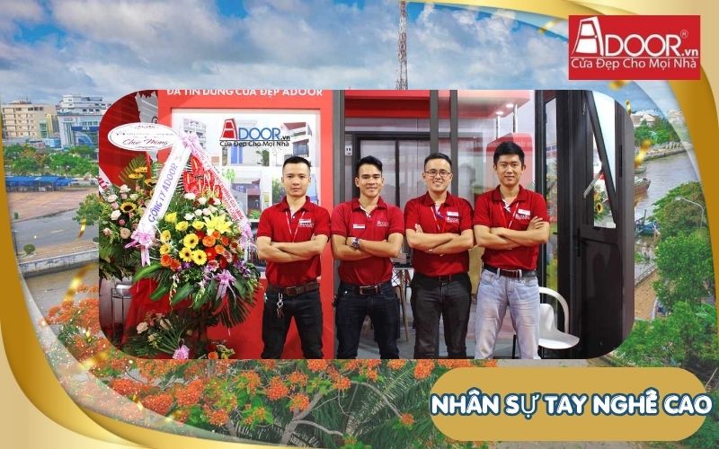 Nhân sự tay nghề cao - Cửa cuốn Đức Hậu Giang