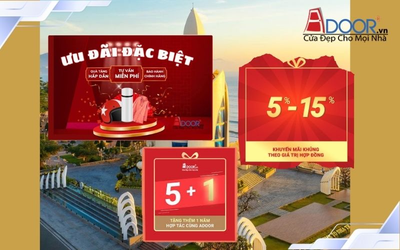 Các chương trình ưu đãi cửa cuốn Đức Nha Trang