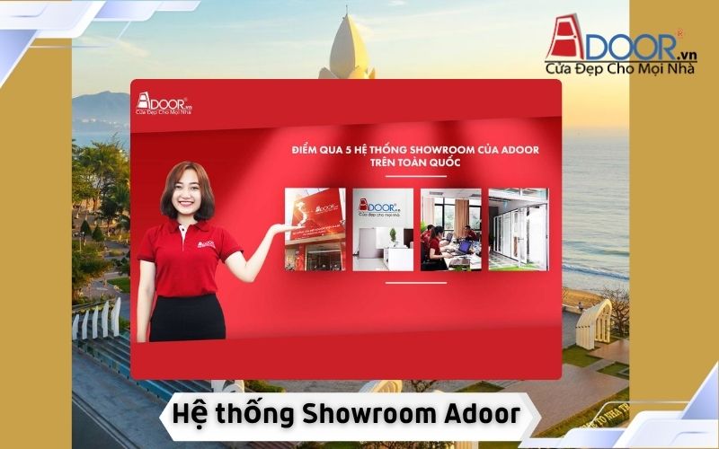 Hệ thống showroom cửa cuốn Đức Nha Trang Adoor