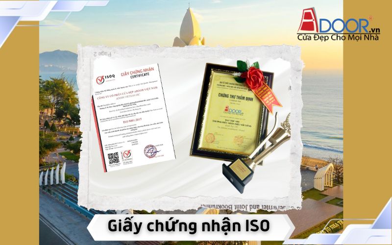 Chứng nhận ISO 9001:2015 cửa cuốn Đức Nha Trang