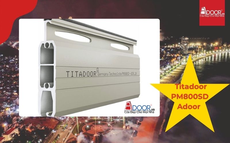 Cửa cuốn Đức Bình Định - Titadoor PM800SD